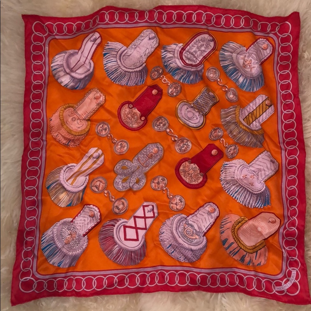 Hermès silk scarf 65 mm